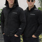 Cortaviento Columbia de hombre 2 en 1 color negro