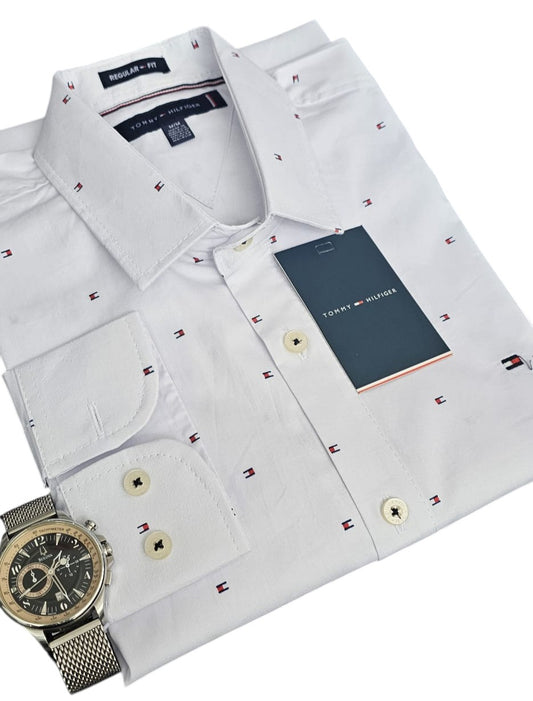 Camisa Tommy Hilfiger manga larga
