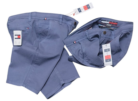 Bermuda Drill color acero