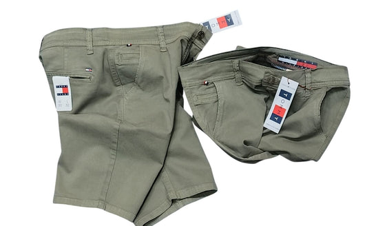 Bermuda Drill Tommy Hilfiger color militar