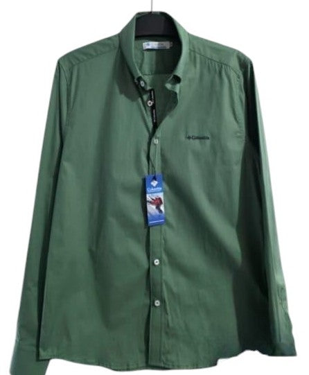 Camisas Columbia para caballero manga larga