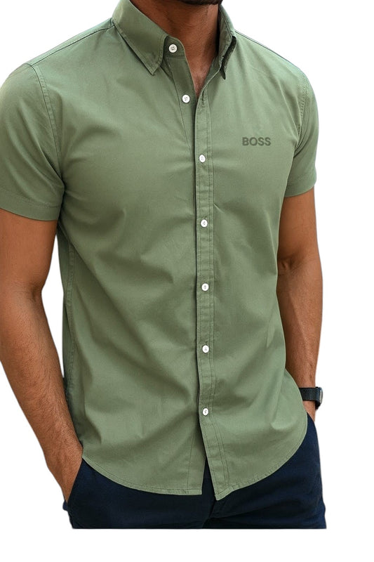 Camisa Hugo Boss manga corta