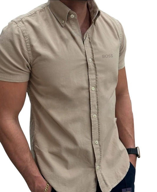 Camisa Hugo Boss manga corta
