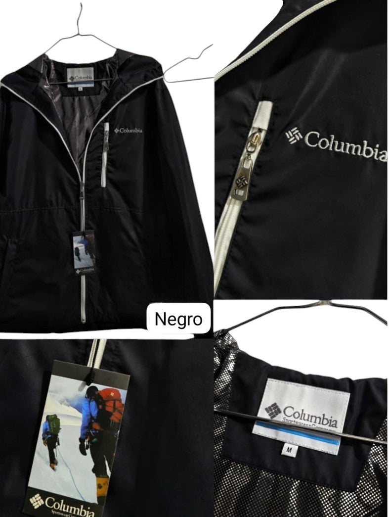 Cortaviento Columbia varón forro interno termoreflectante