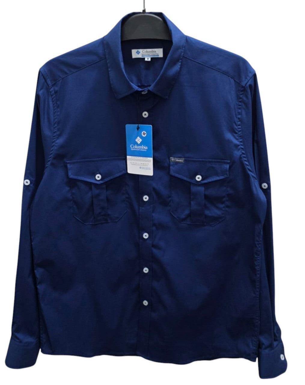 Camisas Columbia con Bolsillo Tipo Cargo