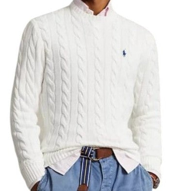 Chompas trenzas RALPH Lauren hilo tejido para caballero